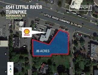 Alexandria, VA Commercial Land - 6541 Little River Tpke Alexandria, VA Commercial Land - 6541 Little River Tpke