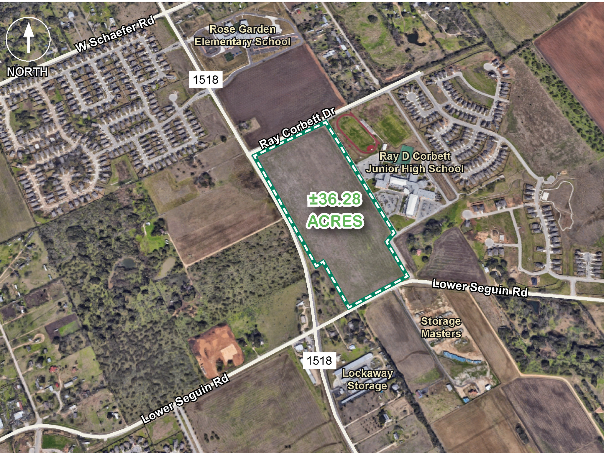 FM 1518 & Lower Seguin Rd, Schertz, TX for Sale