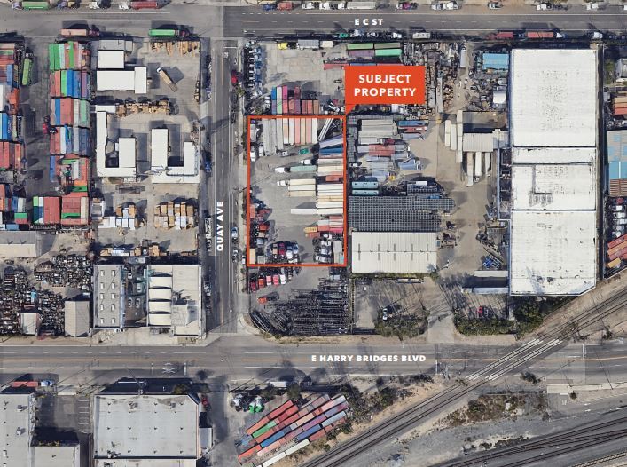 218 Quay Ave Wilmington, CA 90744 Land Property for Lease on