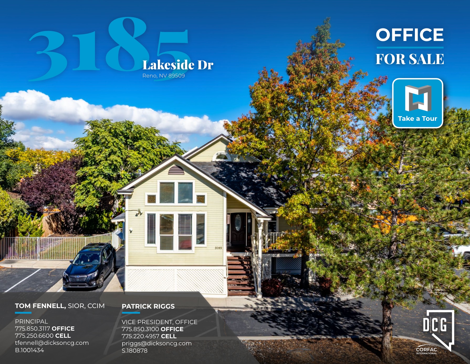 3185 Lakeside Dr, Reno, NV for Sale