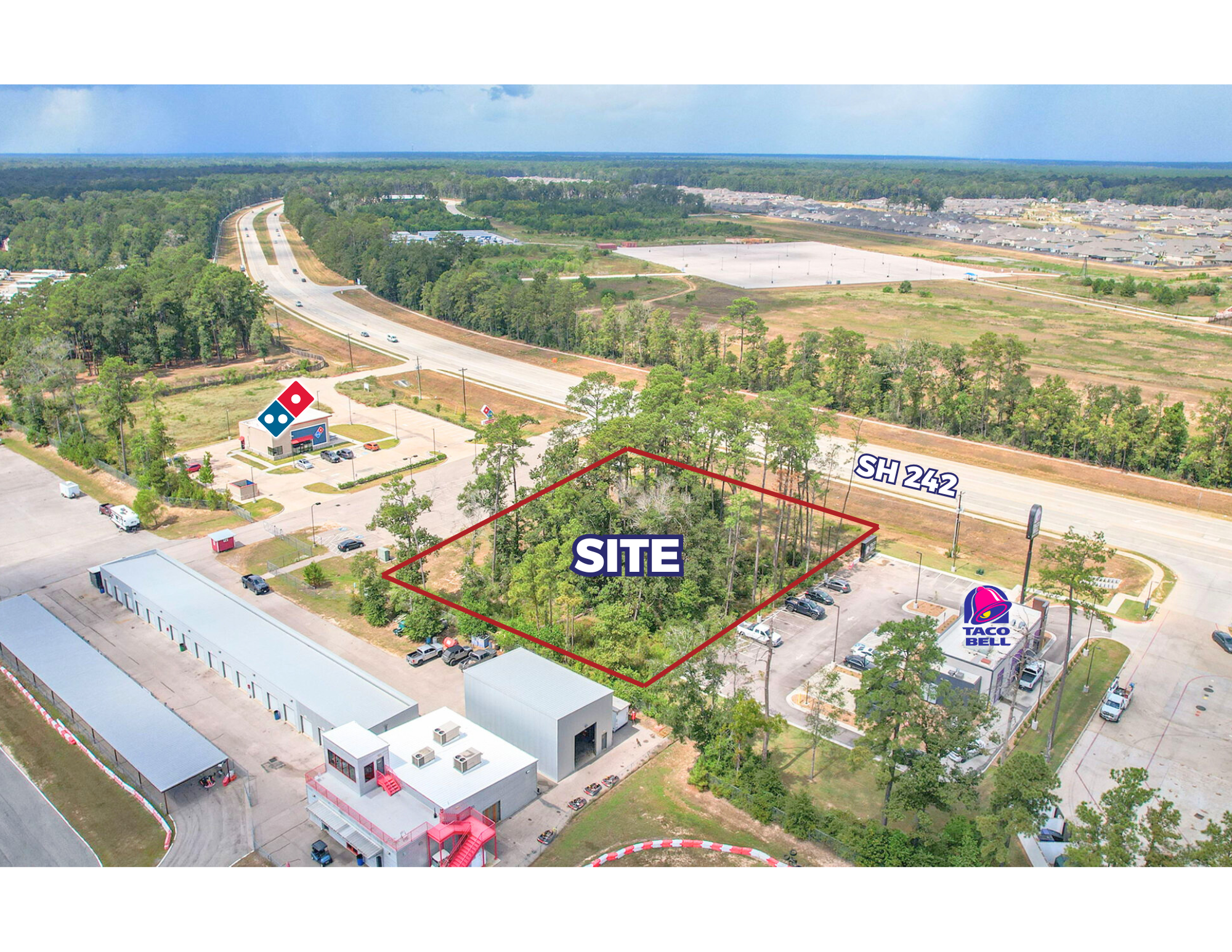 SWQ TX-242 & Speed St, New Caney, TX for Rent