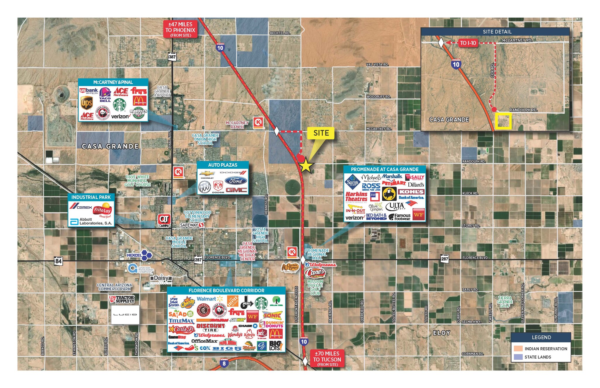 SEC Cox Road & Randolph Rd, Casa Grande, AZ for Sale