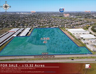 League City, TX Commercial Land - 1240 W League City Pky