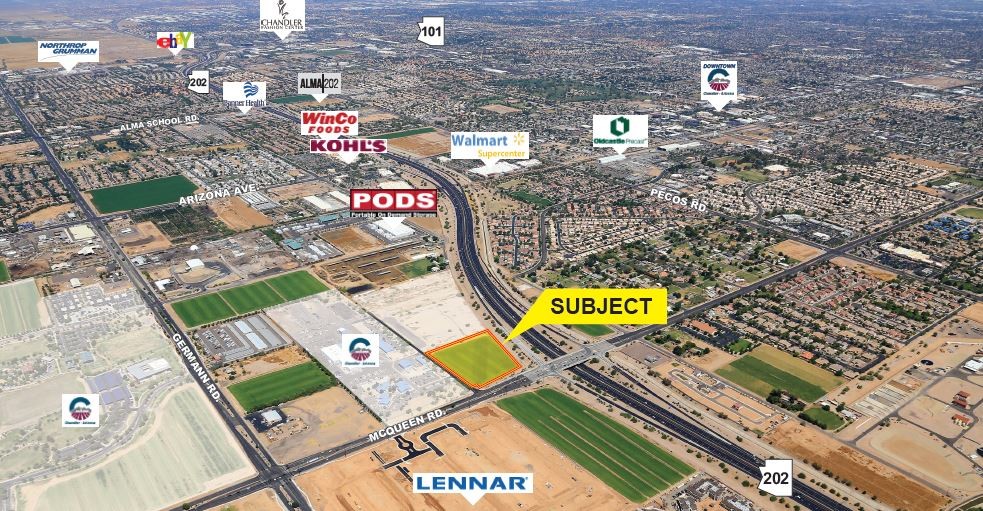 Loop 202 & McQueen Rd McQueen Rd Chandler, AZ 85286 Land Property