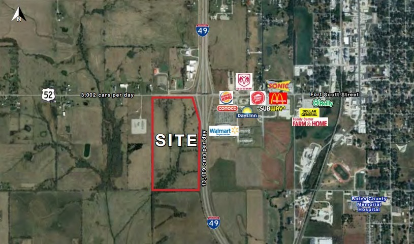 Highway 52 @ I-49, Butler, MO for Sale