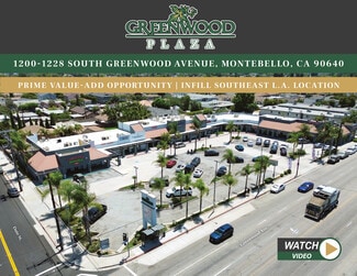 Montebello, CA Retail - 1200-1228 S Greenwood Ave Montebello, CA Retail - 1200-1228 S Greenwood Ave