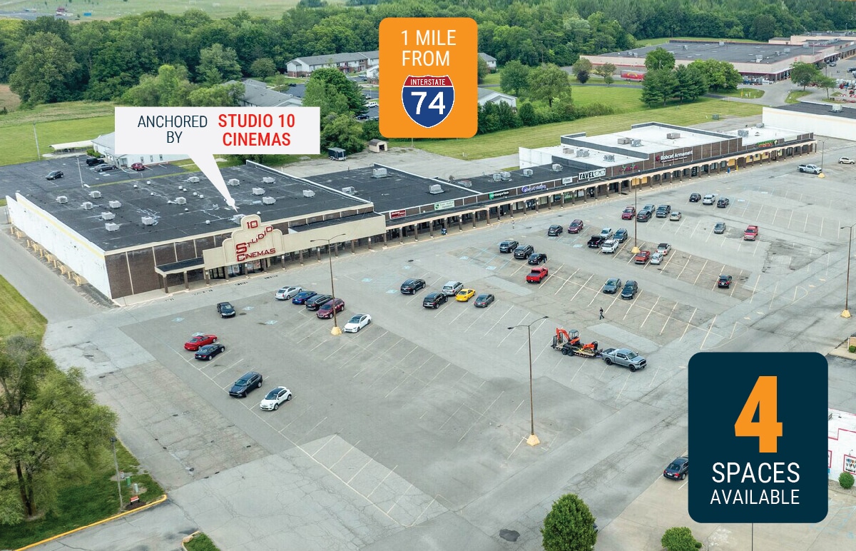 1624-1644 E State Road 44, Shelbyville, IN for Rent