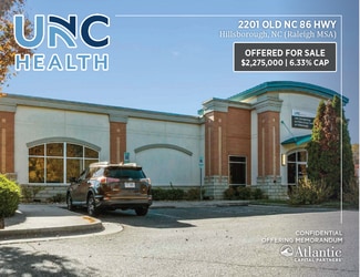 Hillsborough, NC Medical - 2201 Old Nc 86 Hwy Hillsborough, NC Medical - 2201 Old Nc 86 Hwy