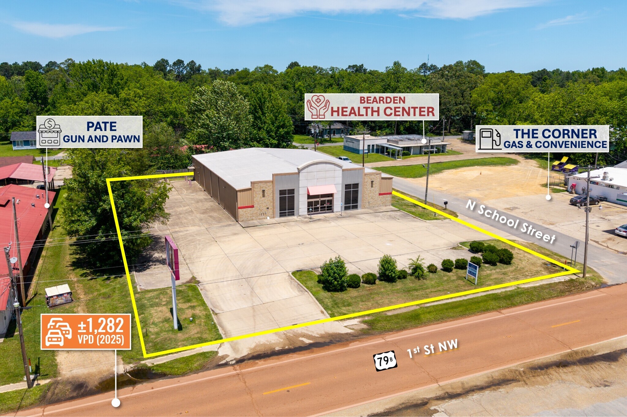 145 N School St, Bearden, AR for Rent