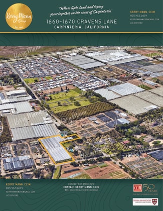 Carpinteria, CA Industrial - 1660 Cravens Ln