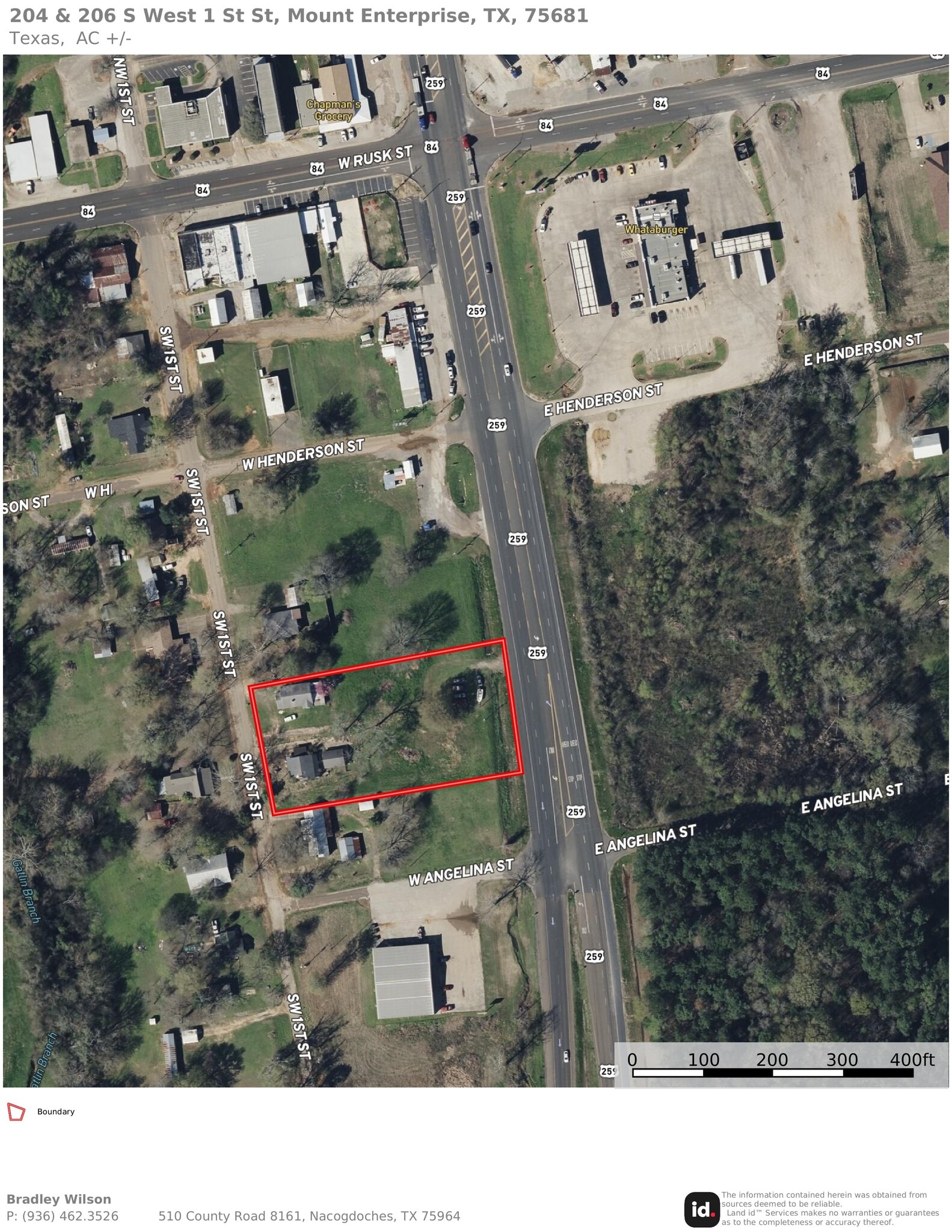206 SW 1st St, Mount Enterprise, TX for Sale
