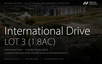 Orlando, FL Commercial Land - 5304 International Dr