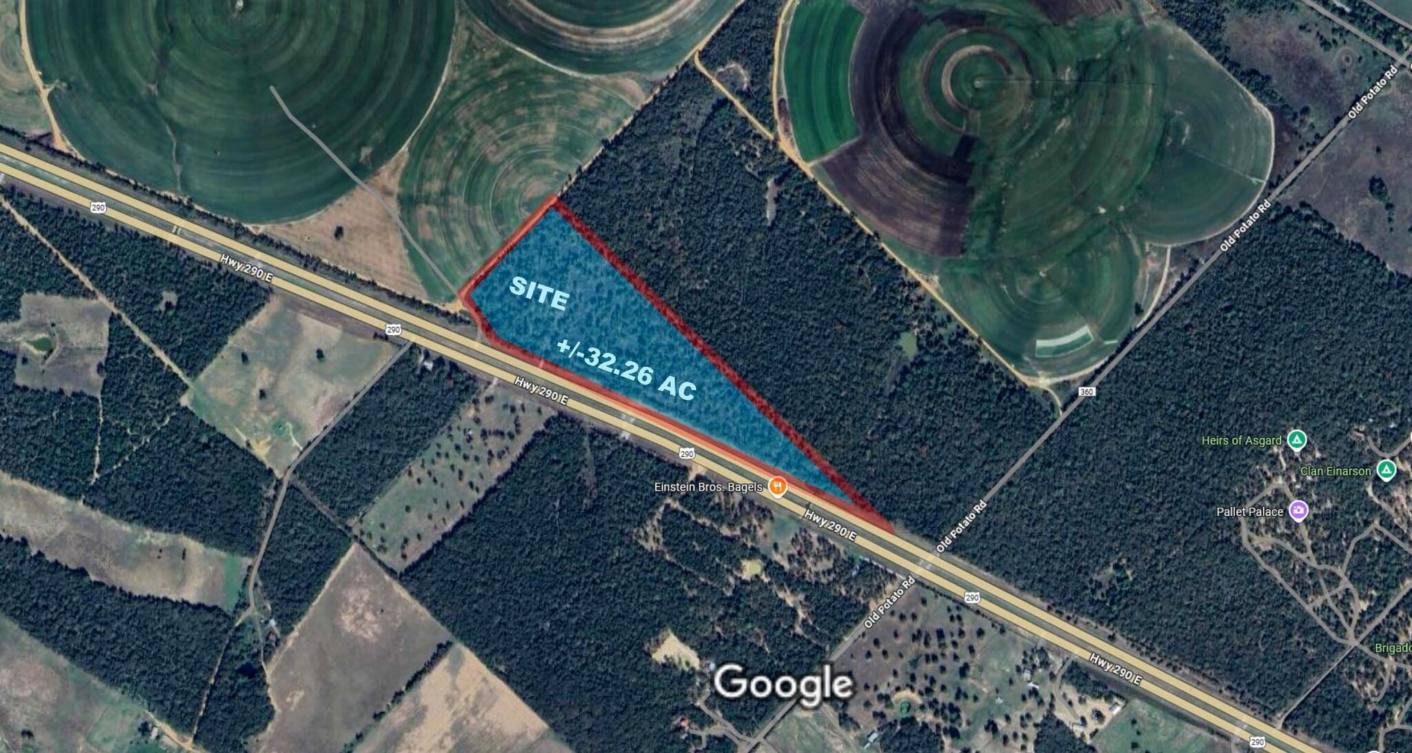 0 Highway 290, Paige, TX for Sale