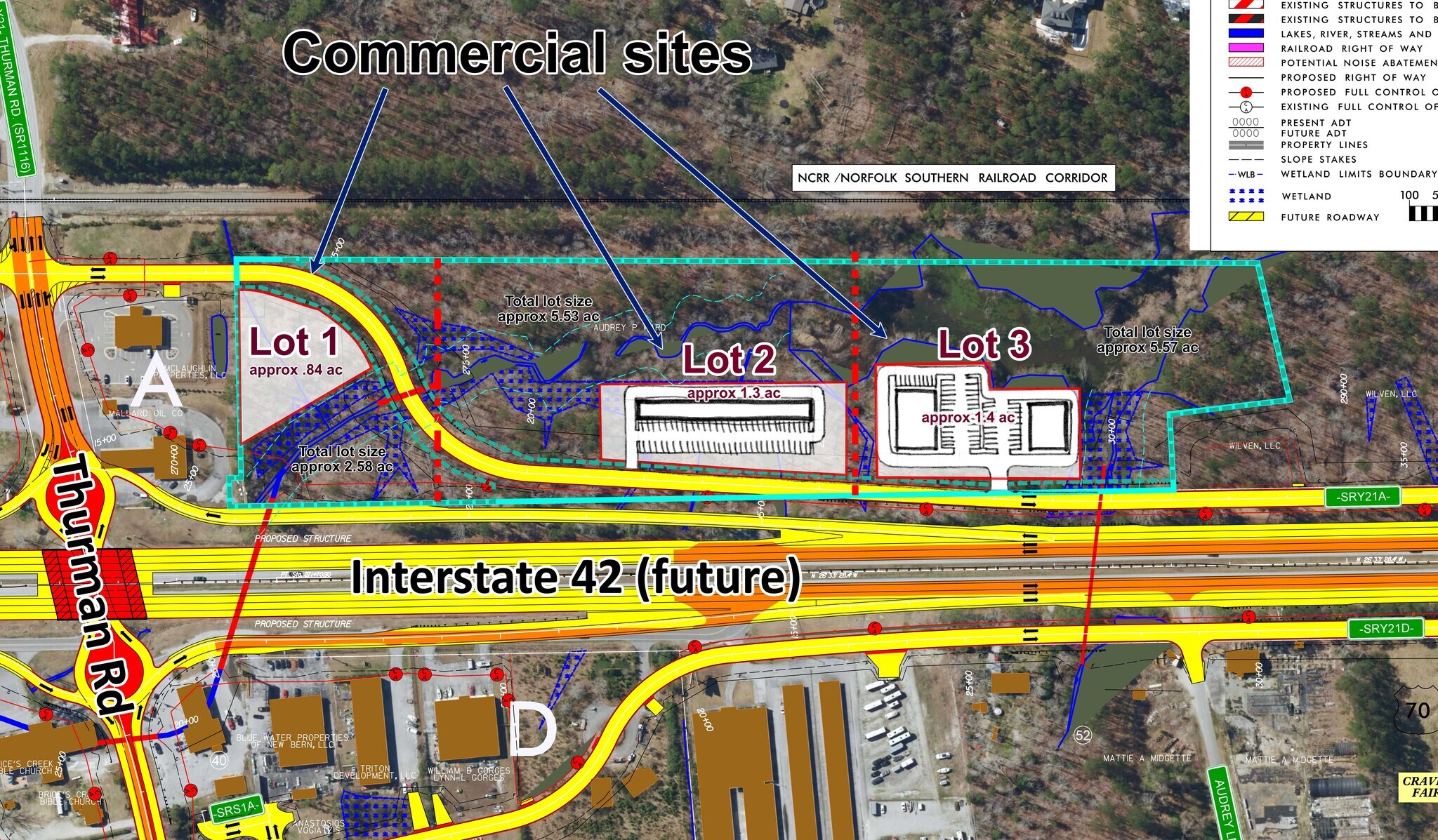 US-70 Hwy E, New Bern, NC for Sale