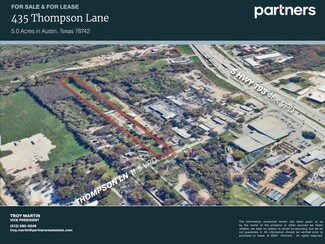 Austin, TX Industrial Land - 435 Thompson ln Austin, TX Industrial Land - 435 Thompson ln
