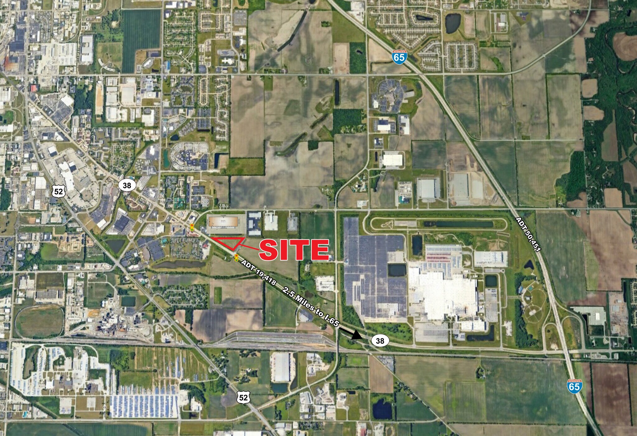 38 Sr @ Park East Blvd, Lafayette, IN for Rent