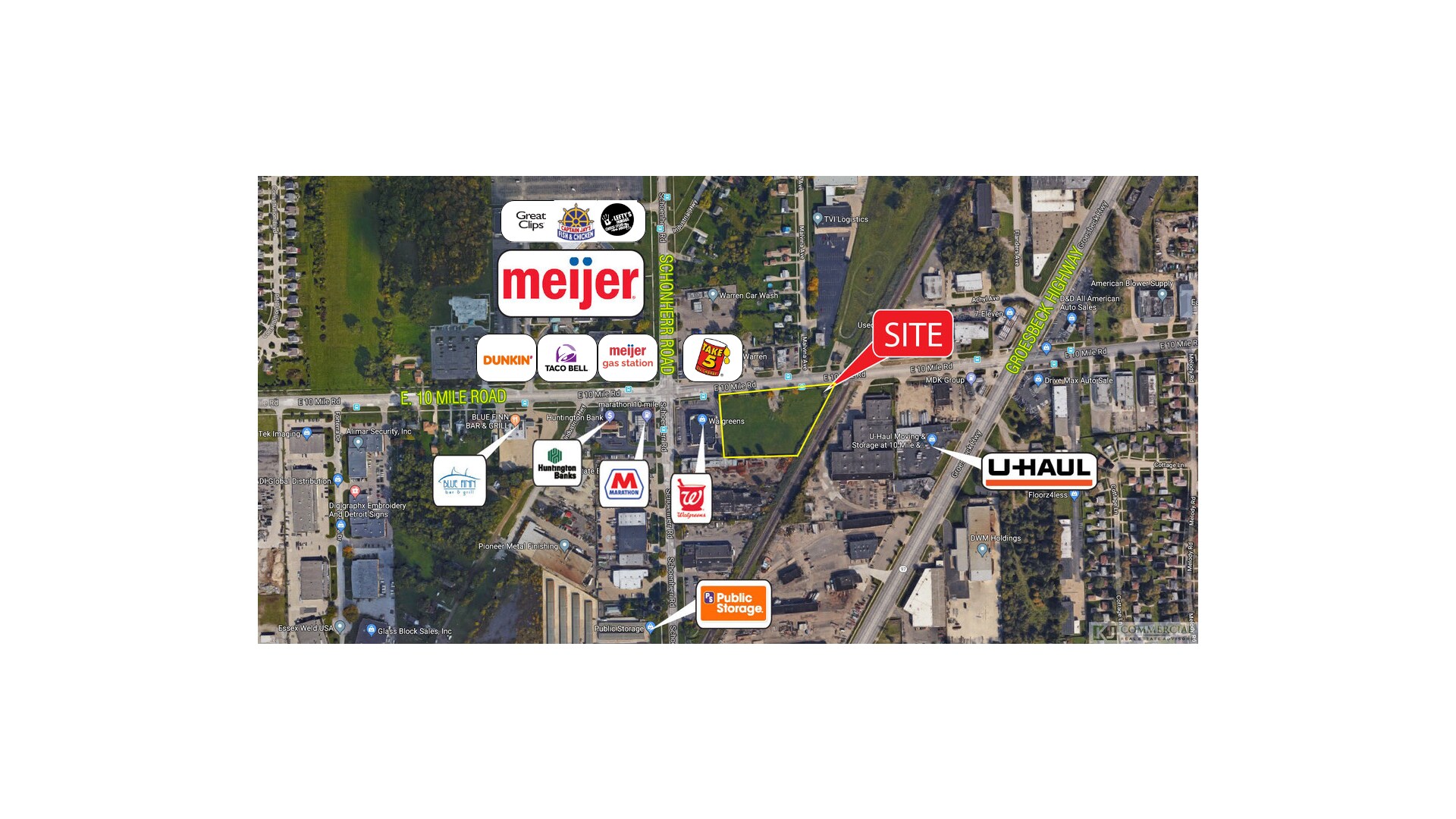 13650 E 10 Mile Rd, Warren, MI for Sale