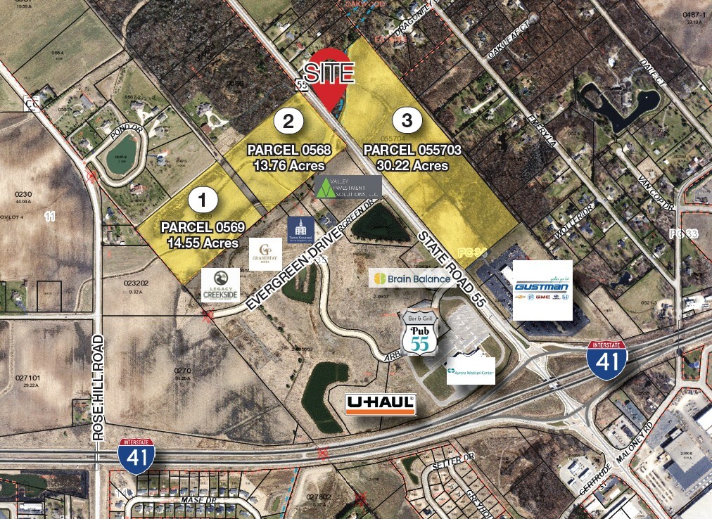 State Road 55 & Interstate 41, Kaukauna, WI for Sale