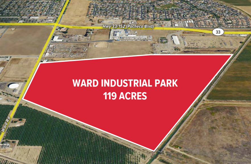 Southeast Corner of E Pacheco & Ward Rd blvd, Los Banos, CA for Sale