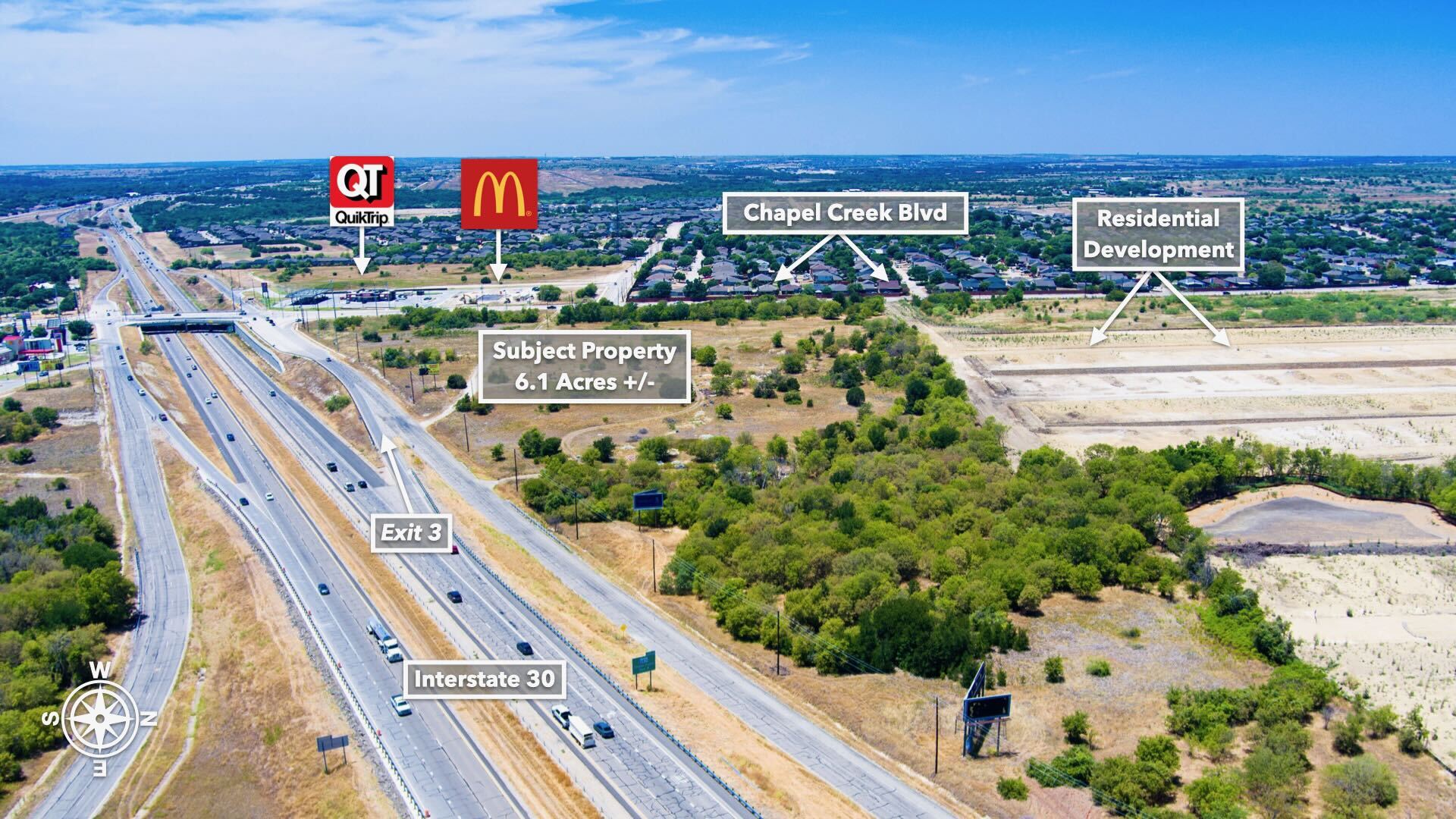 Interstate 30 @ Chapel Creek, Fort Worth, TX for Sale