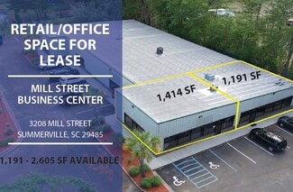Summerville, SC Retail, Flex - 3208 Mill St