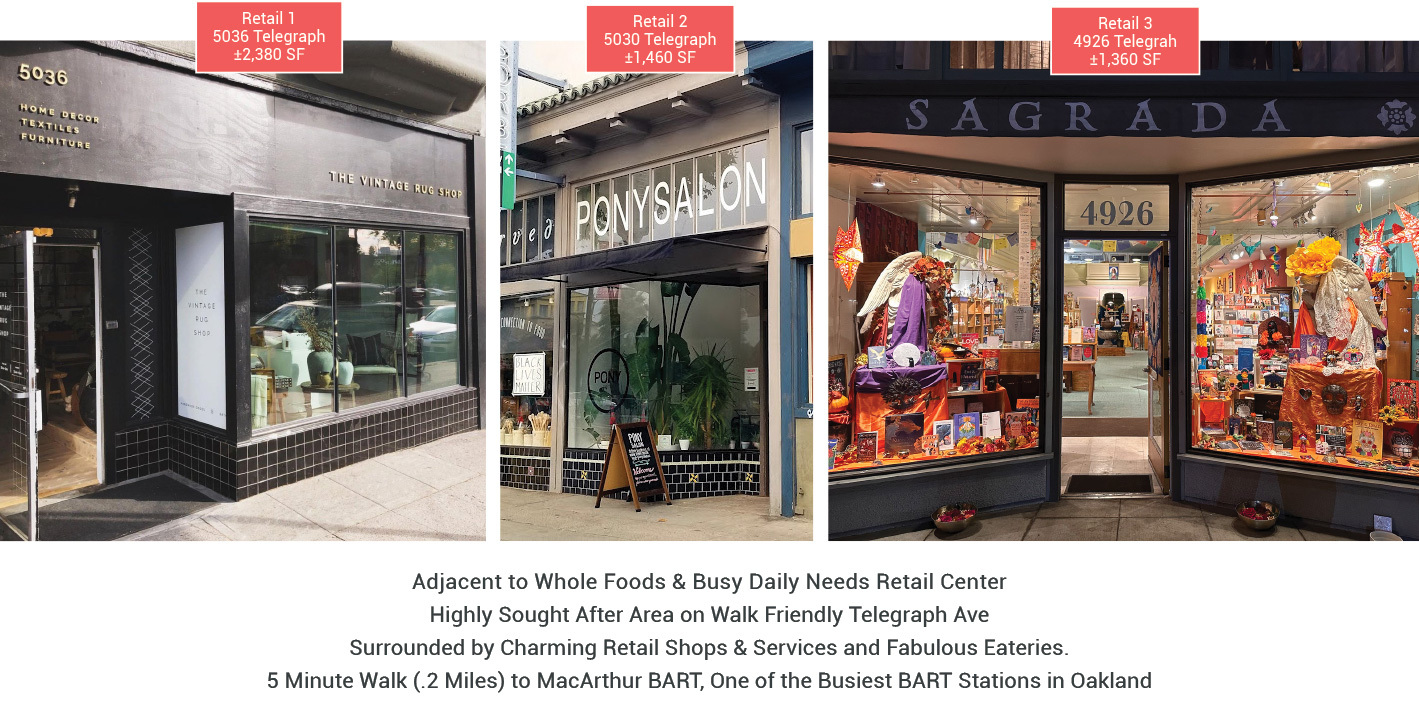 5026-5032 Telegraph Ave, Oakland, CA for Rent
