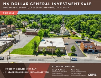 Cleveland Heights, OH Freestanding - 3070 Mayfield Rd Cleveland Heights, OH Freestanding - 3070 Mayfield Rd