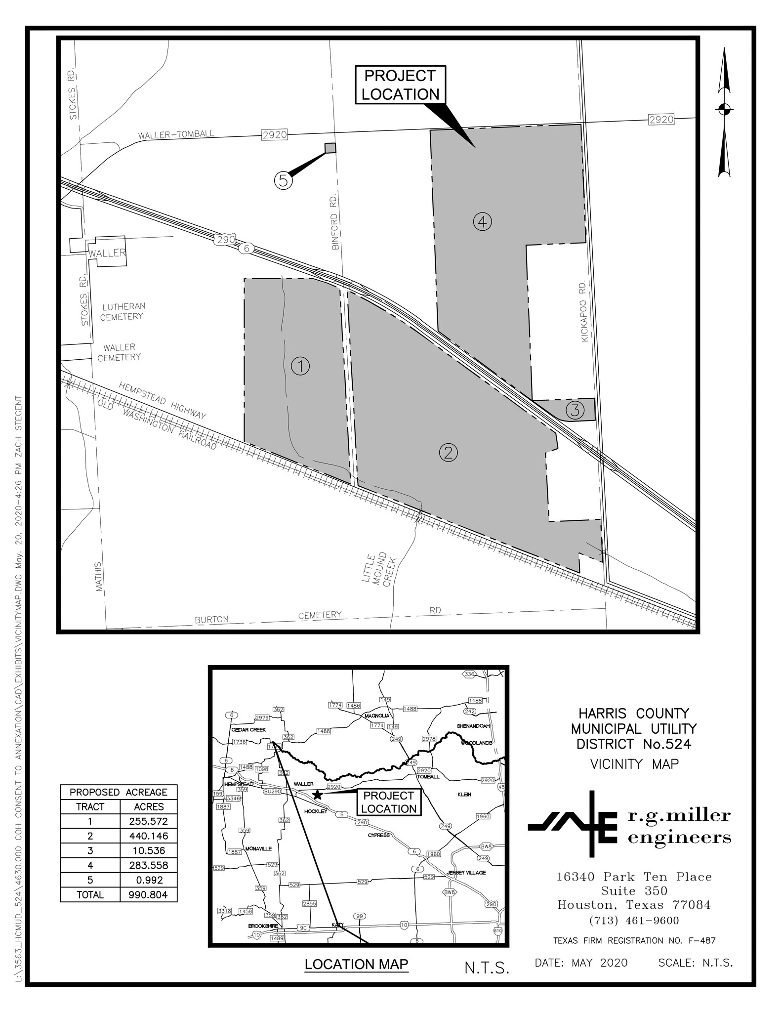 US 290 @ Binford, Hockley, TX for Sale