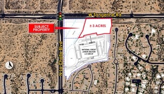 Oro Valley, AZ Commercial Land - Tangerine Rd