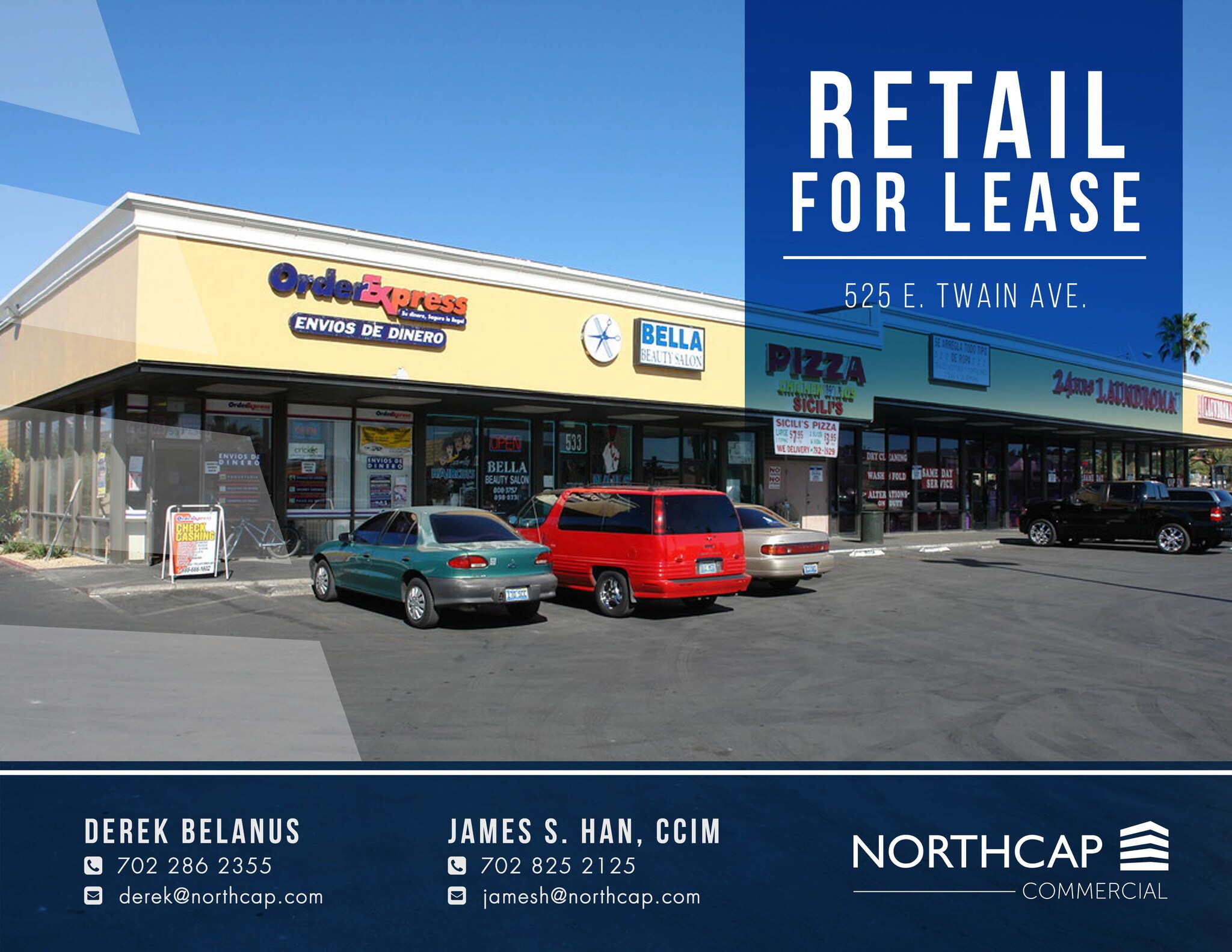 525-577 E Twain Ave, Las Vegas, NV for Rent