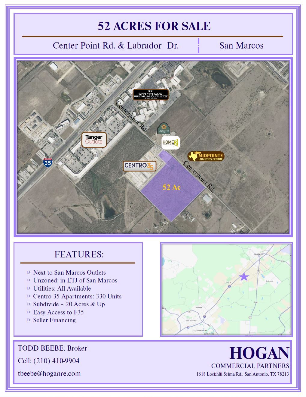 Center Point Rd, San Marcos, TX for Sale