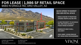 Oro Valley, AZ Retail - 9660 N Oracle Rd