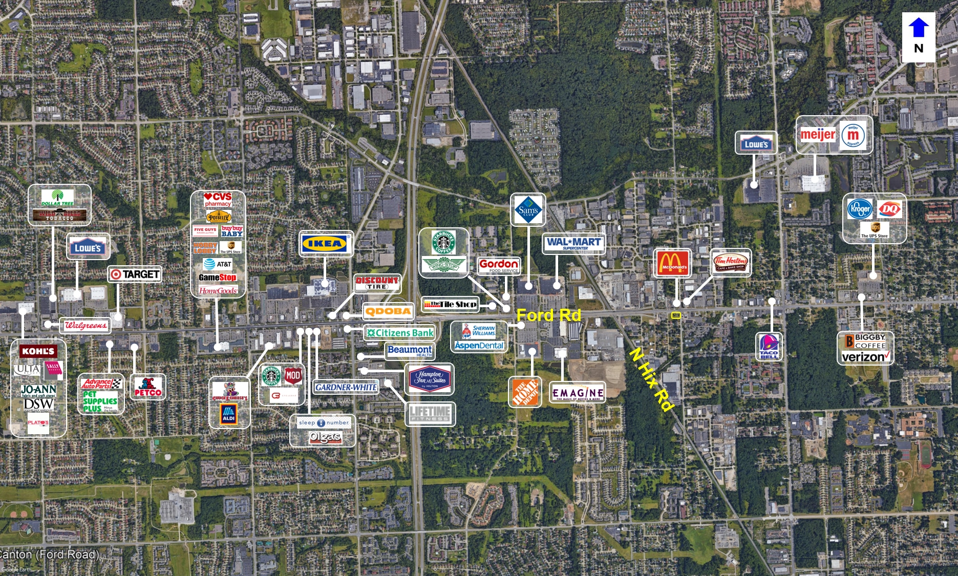 38411 Ford Rd, Westland, MI for Sale