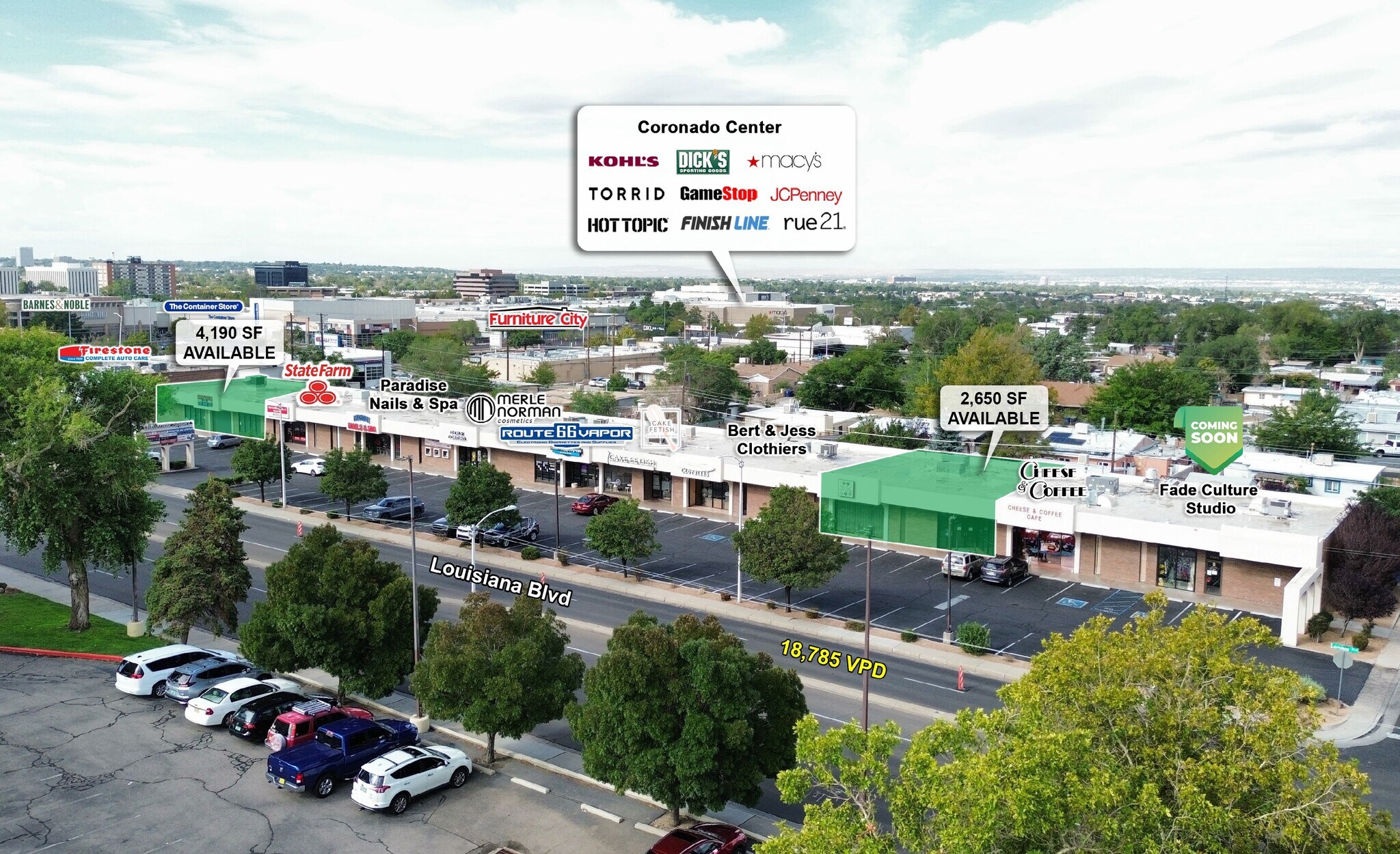 2633-2677 Louisiana Blvd, Albuquerque, NM for Rent