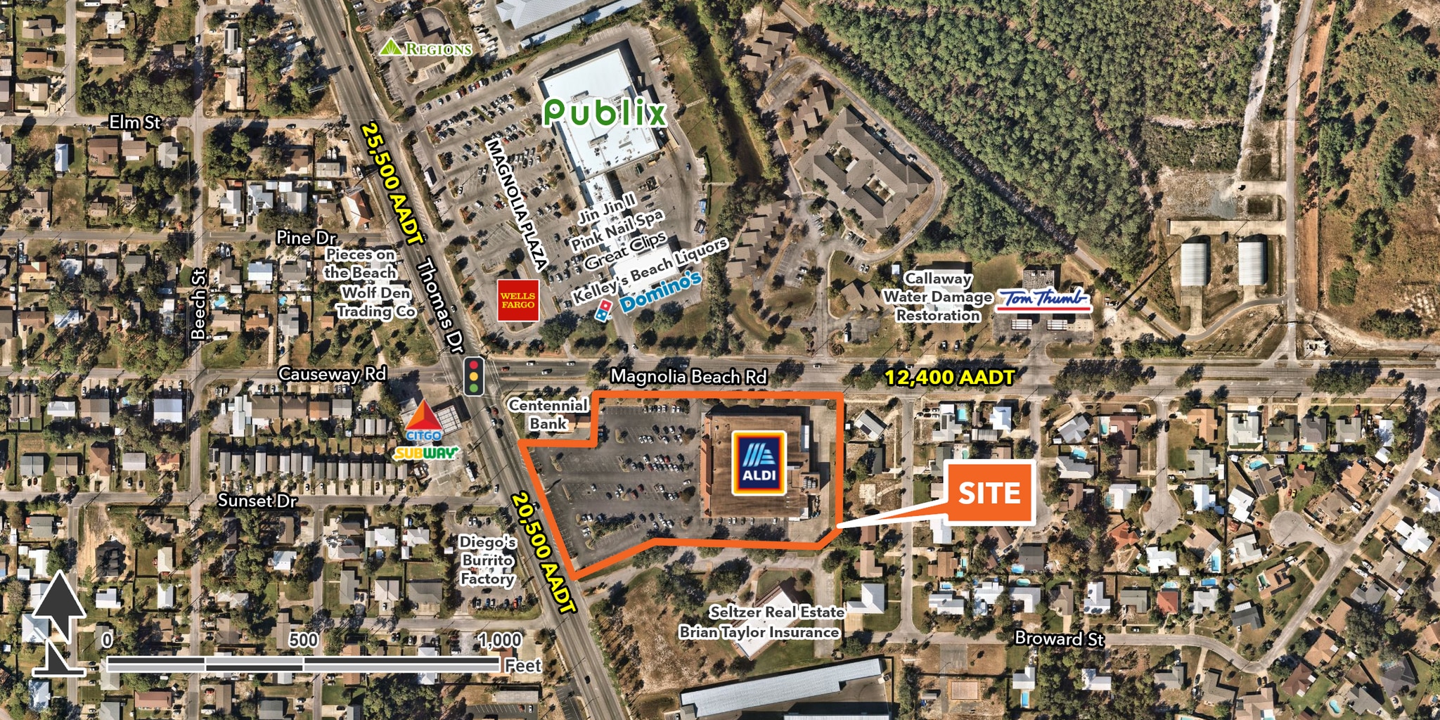 2533 Thomas Dr, Panama City, FL for Rent