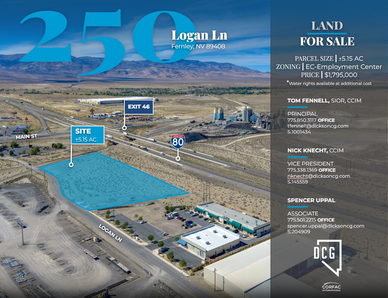 250 N Logan Ln, Fernley, NV for Sale