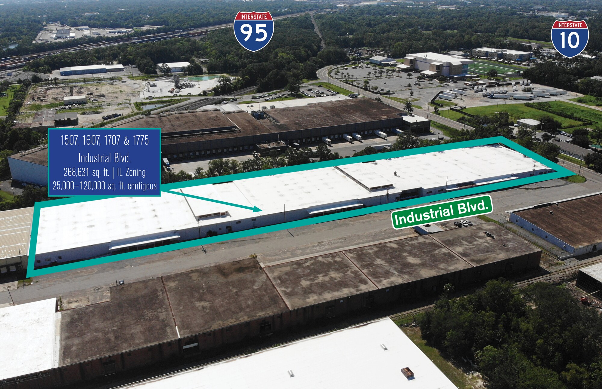 1507-1775 Industrial Blvd, Jacksonville, FL for Rent