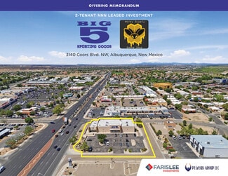 Albuquerque, NM Freestanding - 3140 Coors Blvd NW Albuquerque, NM Freestanding - 3140 Coors Blvd NW