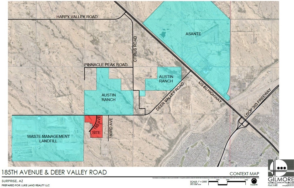 SEC 185th Ave and Deer Valley Rd, Surprise, AZ for Sale