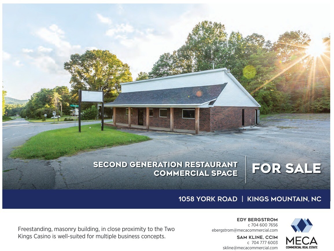 1058 York Rd, Kings Mountain, NC for Sale