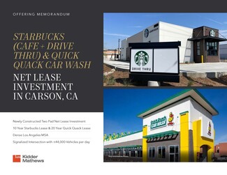 New Starbucks & Quick Quack Car Wash