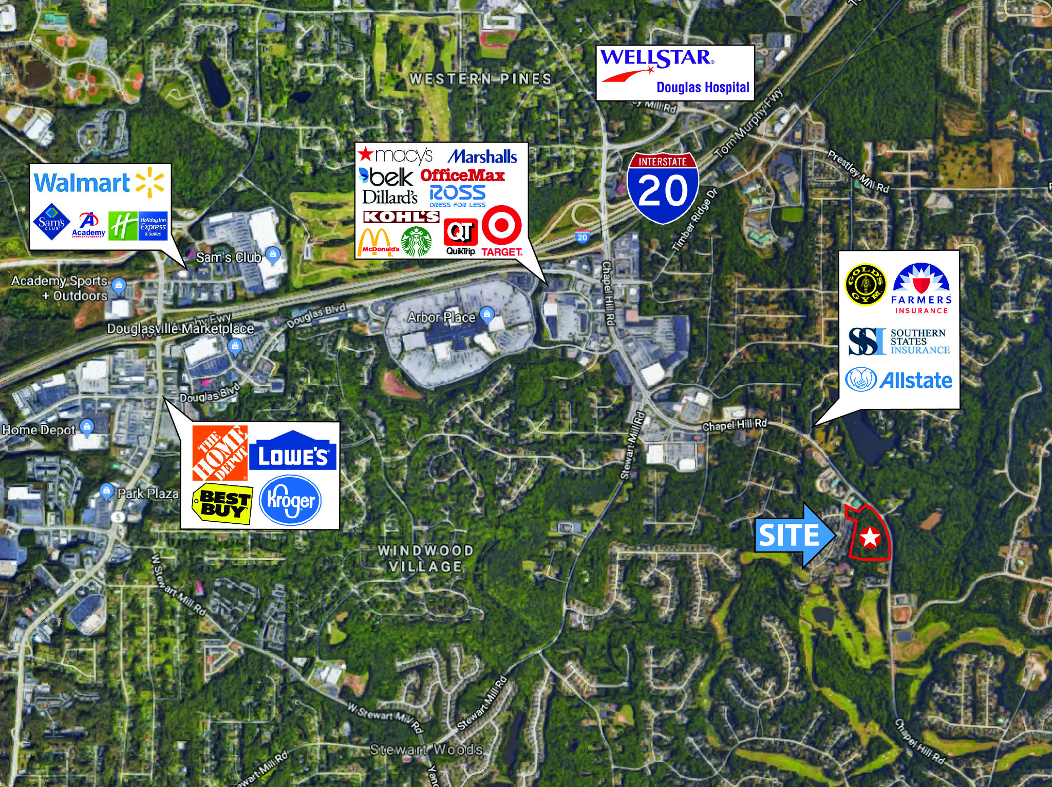 Chapel Hill Rd, Douglasville, GA for Sale