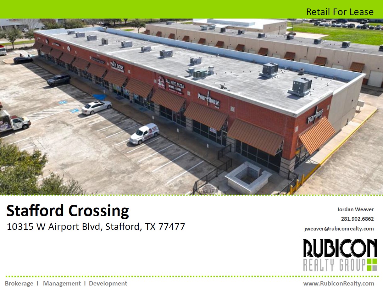 10315 Airport Blvd, Stafford, TX for Rent