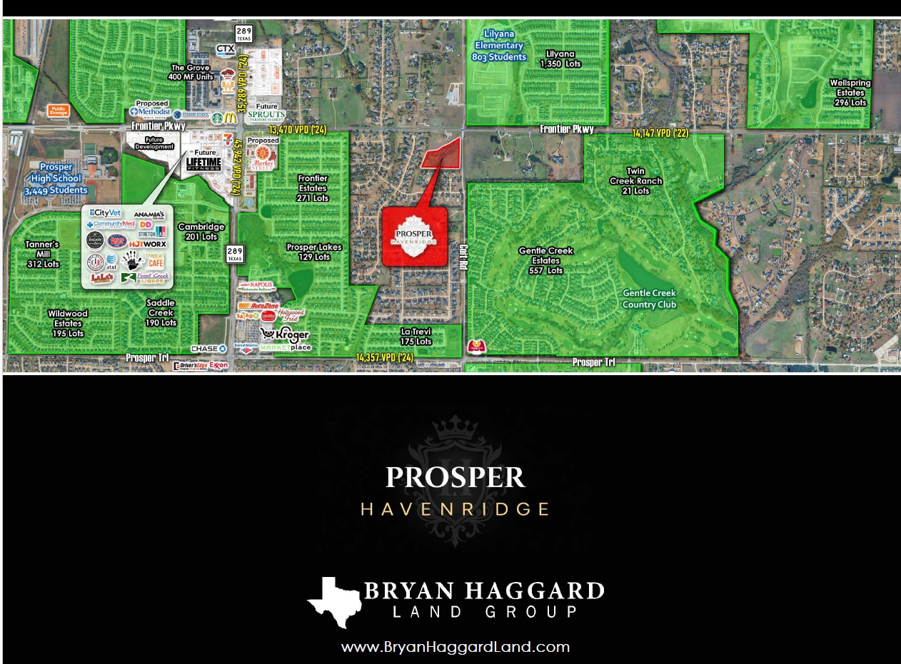 Coit Road & Frontier Pkwy, Prosper, TX for Sale