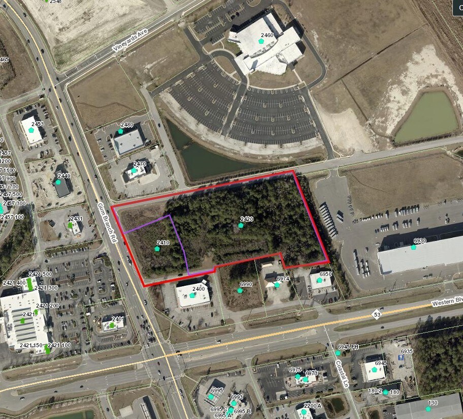 2410-2420 Gum Branch Rd, Jacksonville, NC for Sale