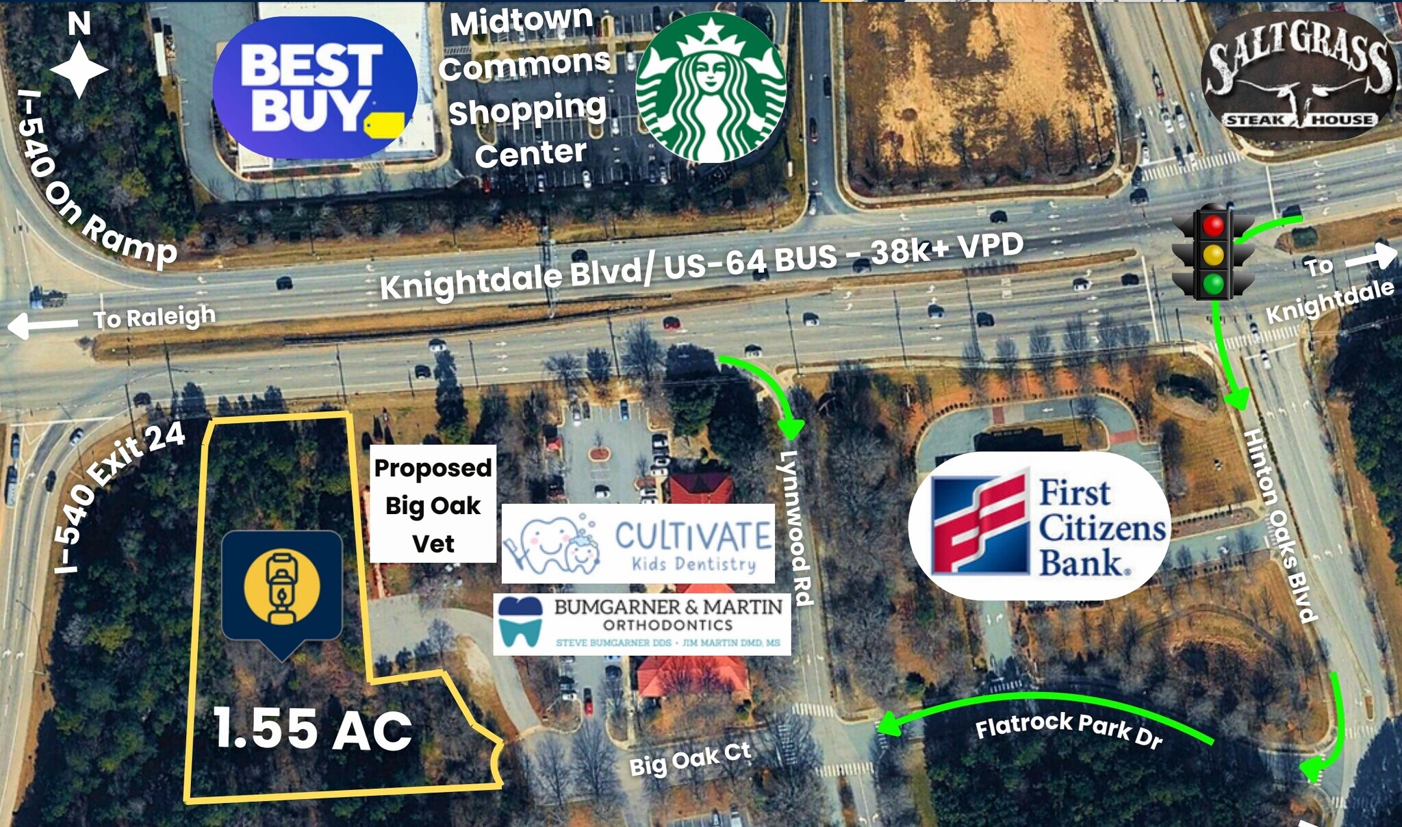 1002 Big Oak Ct, Knightdale, NC for Sale