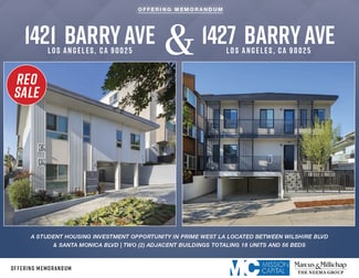 1421 & 1427 Barry Avenue 1421 & 1427 Barry Avenue