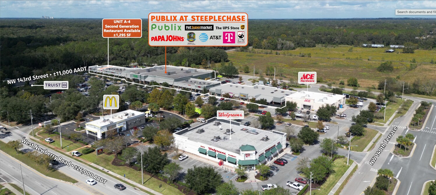 14130-14266 W Newberry Rd, Newberry, FL for Rent