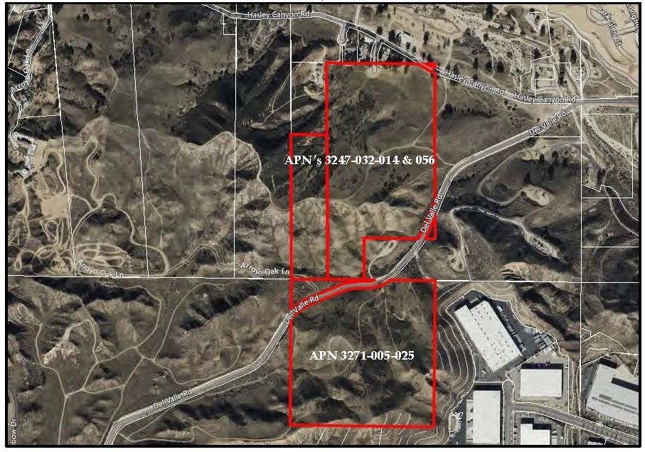 Del Valle Rd @ Hasley Canyon Road, Castaic, CA for Sale