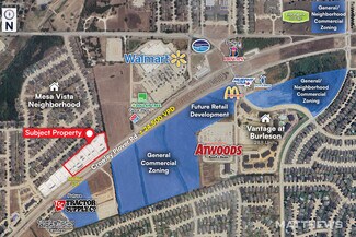 Crowley, TX Commercial Land - 1001 FM 1187